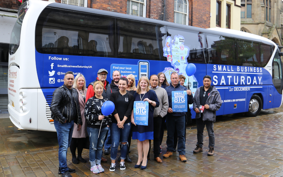 Blackburn is first stop for Small Business Saturday tour