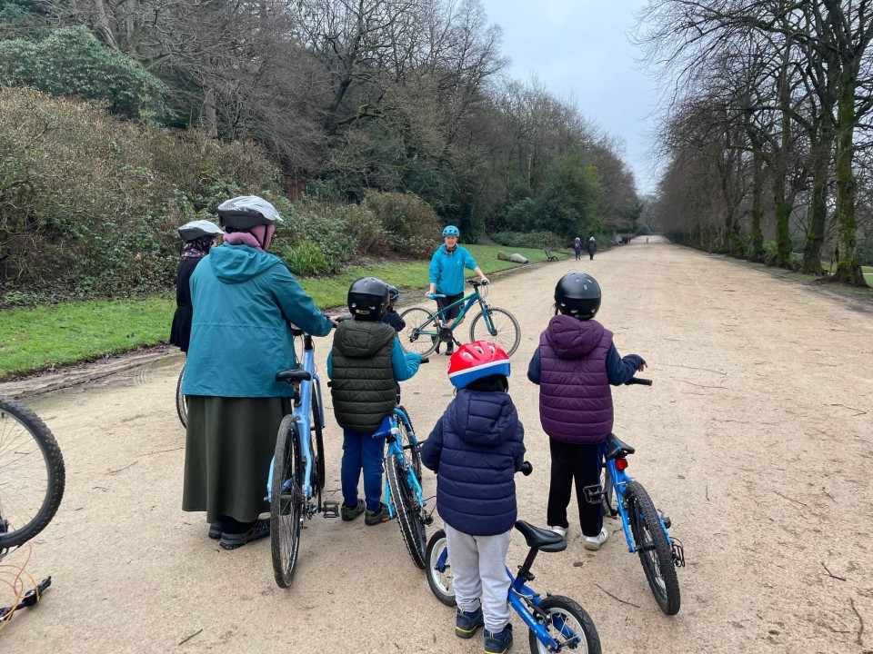 Community cycle training huge success