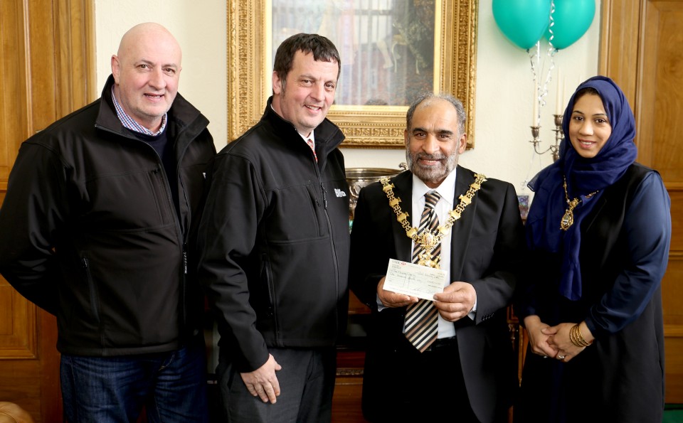 Biffa Donates to Mayors Charities