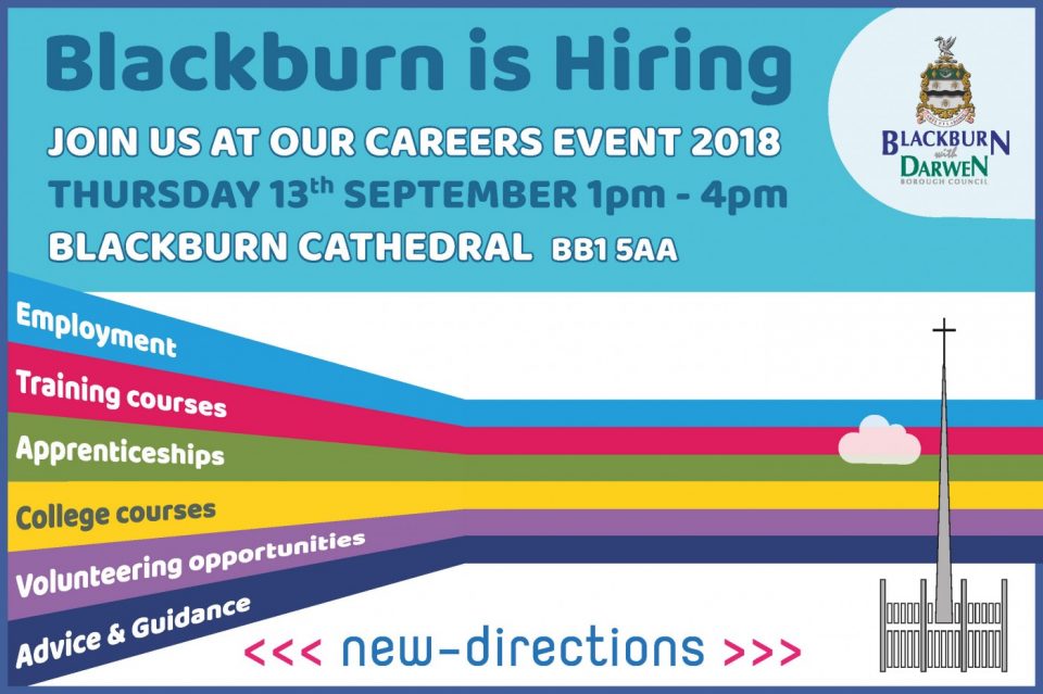 Huge careers fair is just the job in Blackburn