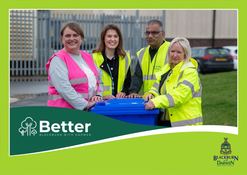 Blue bins in Blackburn with Darwen spark £900K turnaround