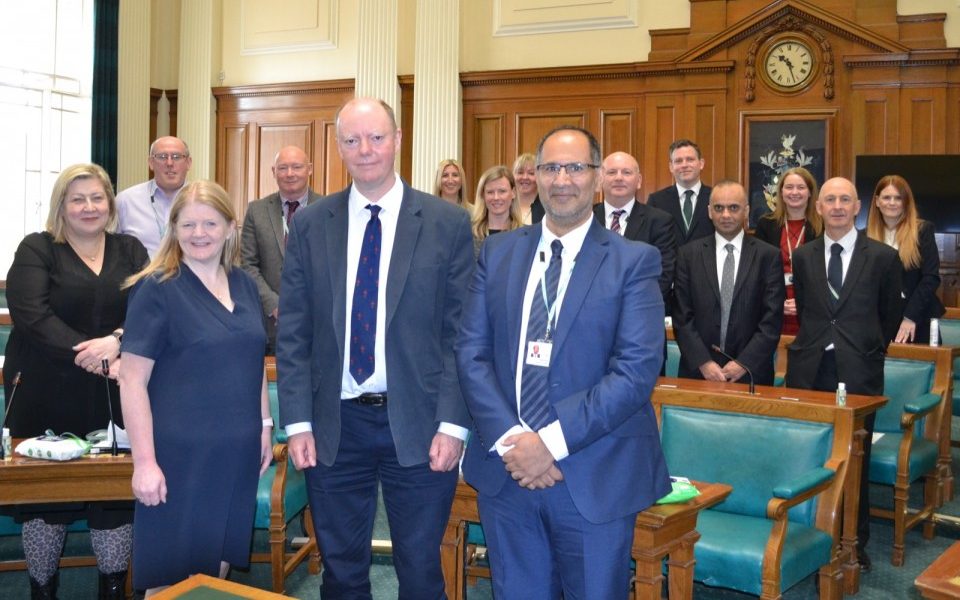 Chief Medical Officer visits borough to hear about public health challenges