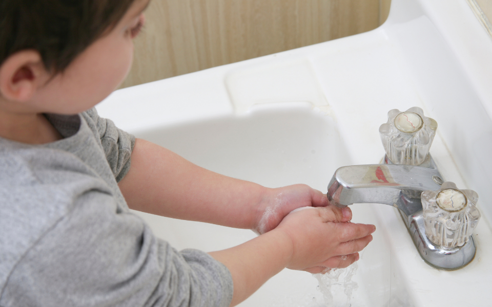 Practise good hand hygiene to keep bugs at bay