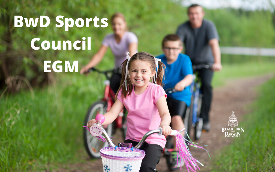 Register your place at BwD Sports Council’s ‘EGM’