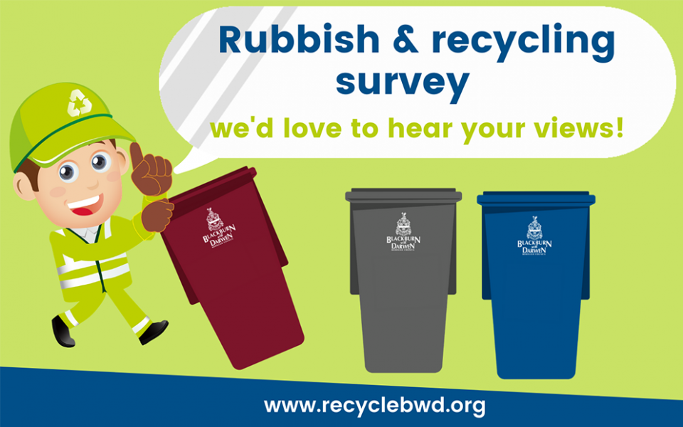 Take part in our rubbish and recycling survey