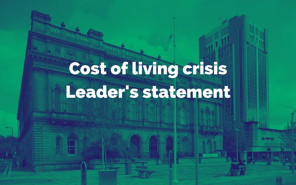 Council Leader updates on cost of living crisis