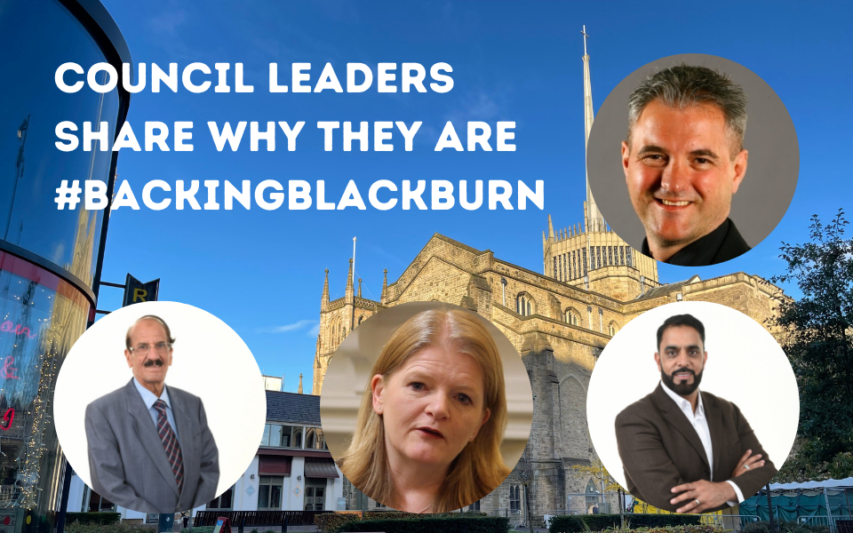 Council leaders back blackburns bid for city status