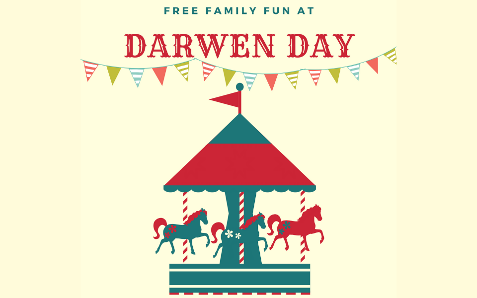 Join in the fun this weekend and celebrate Darwen Day!