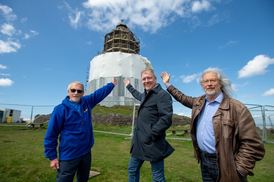 Darwen Tower ‘unwrapped’ as scaffolding is removed!