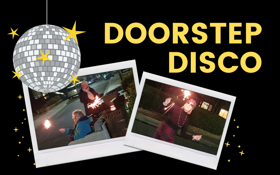 Letting the New Year in with a doorstep disco