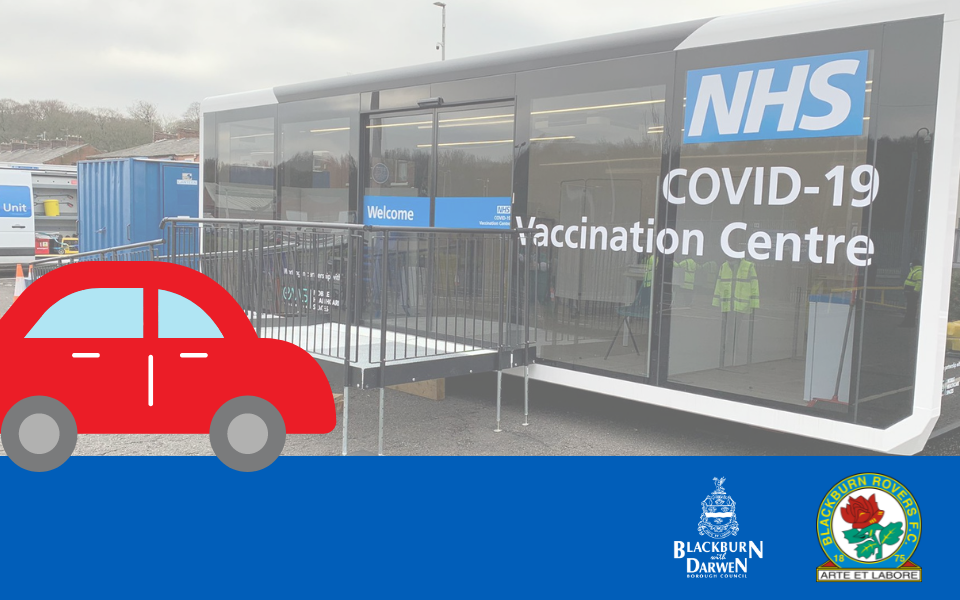 Get vaccinated before convenient drive-through leaves town!