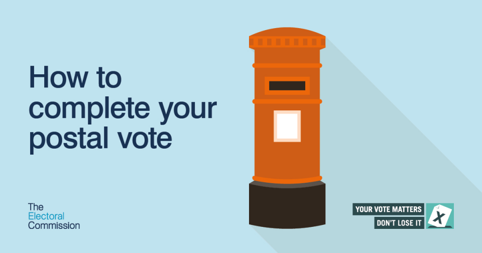 Don’t forget to send in your postal vote!