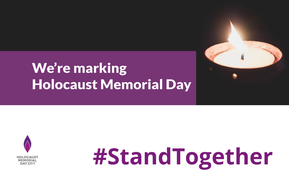 Community to stand together at Holocaust Memorial Day ceremony