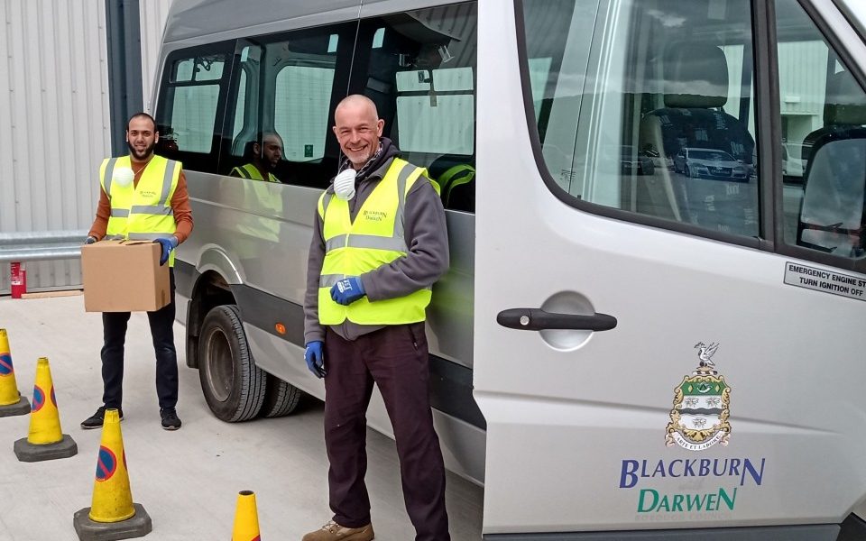 Vulnerable residents receive first food parcels from Council’s new distribution centre