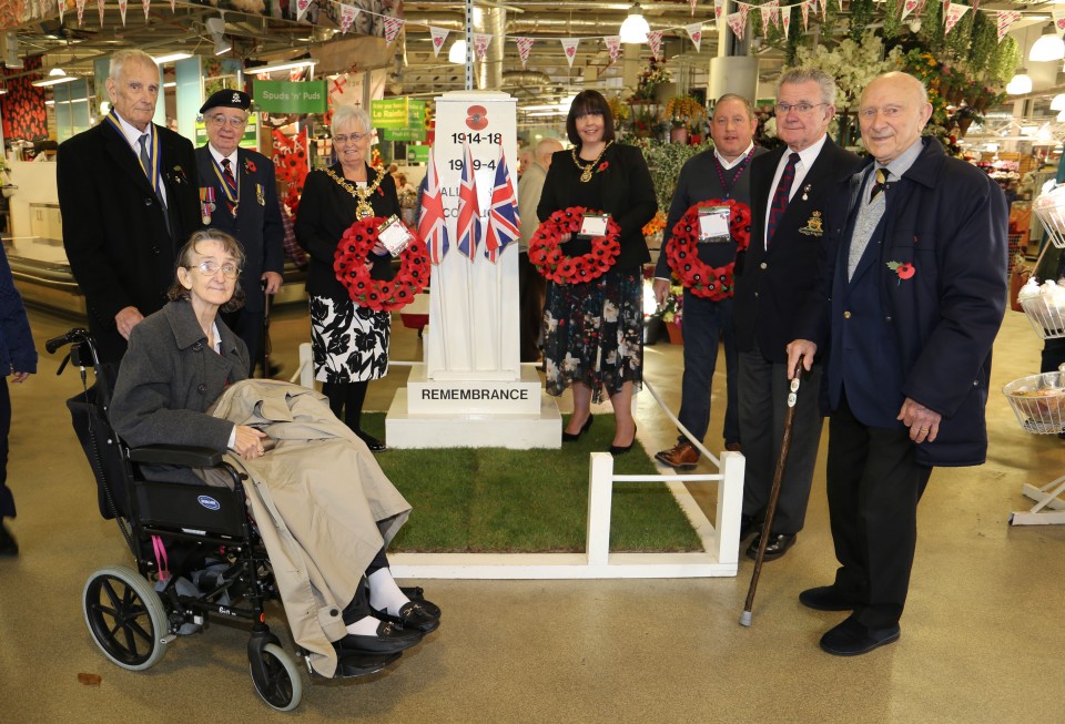 This year’s Poppy Appeal officially launched in Blackburn Market