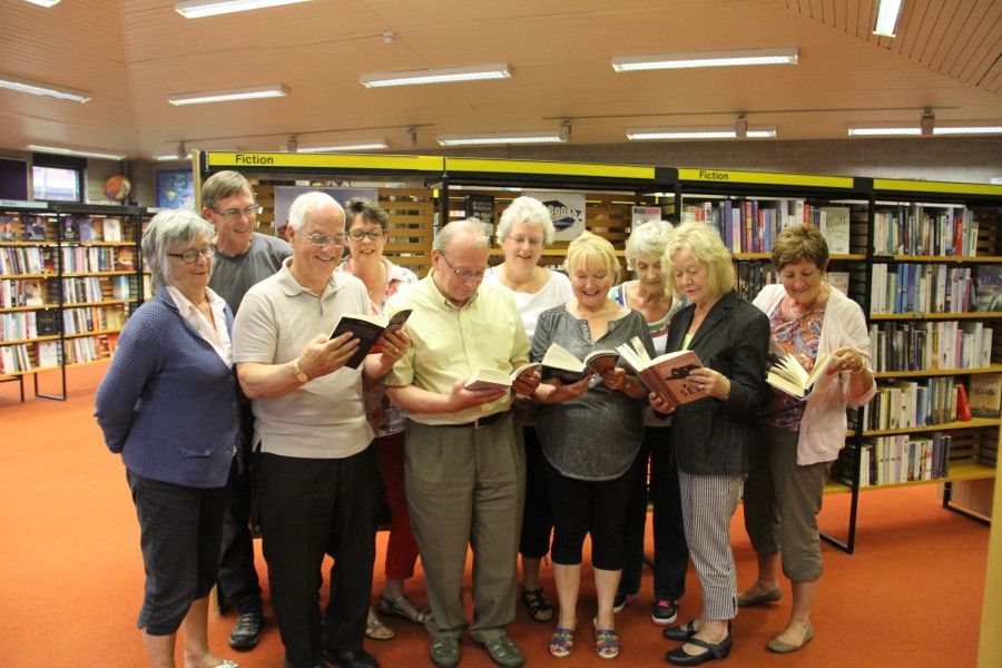 Volunteers write new chapter for library