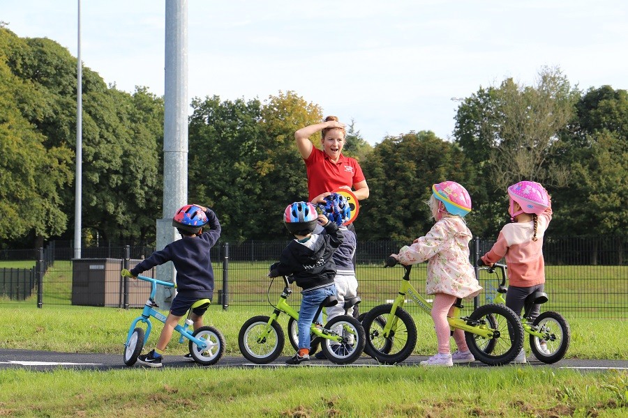 New learn to ride track in Witton Park is open!