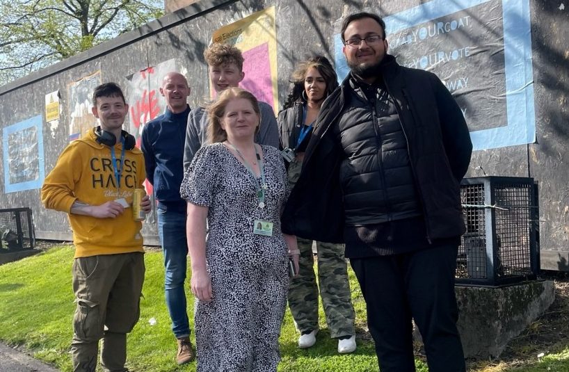 Young artists, Youth MP and BwD Apprentices make their mark ahead of local elections