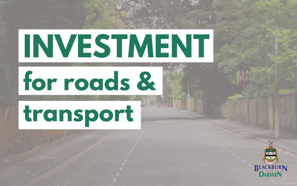 Investment on the way for roads & transport improvements