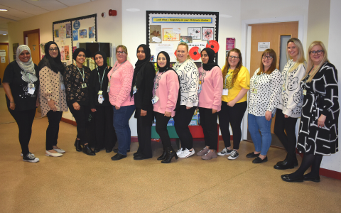 All the staff at Little Harwood Children's Centre