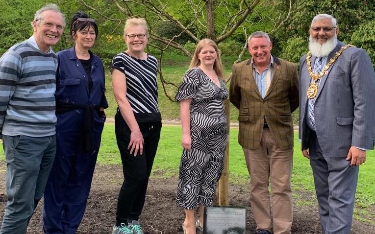 Oak tree re-planted in Corporation Park to mark King Charles III Coronation