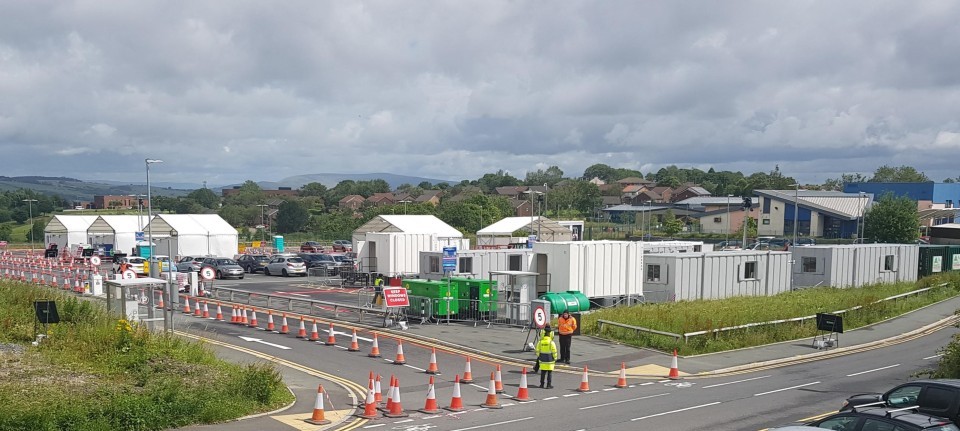 Blackburn testing site is regional coronavirus facility