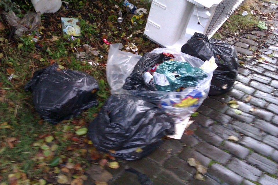 Successful prosecution for build-up of household rubbish