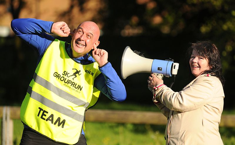 Running group benefit from Your Call grant