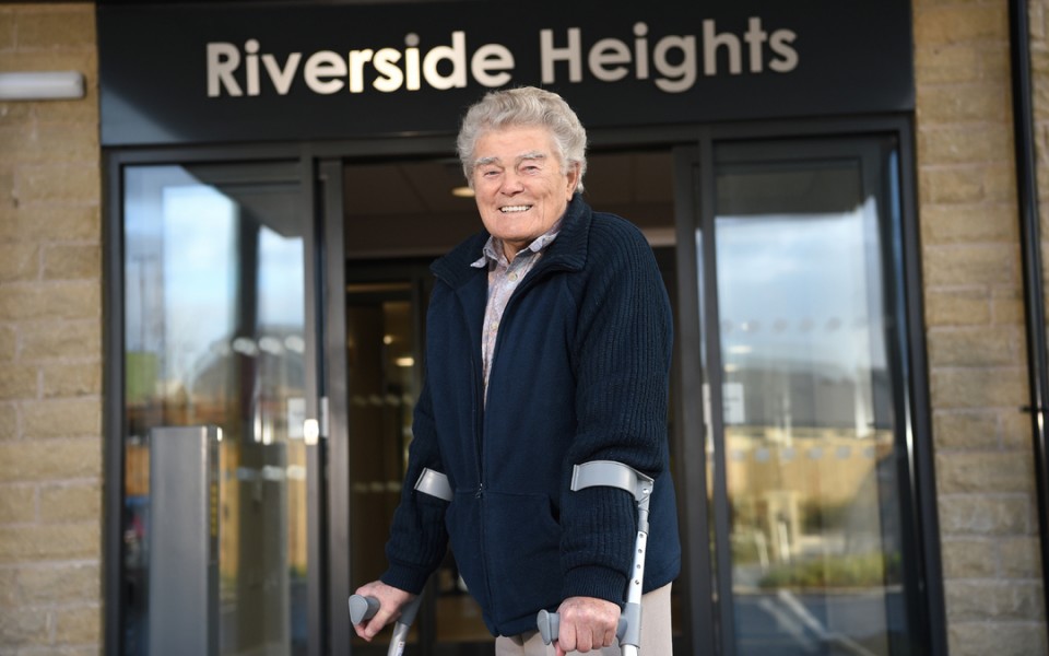 Darwen man delighted with move to Riverside Heights