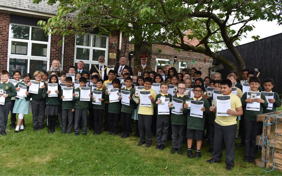 Blackburn schoolchildren ‘coin it in’ following Jubilee tree planting