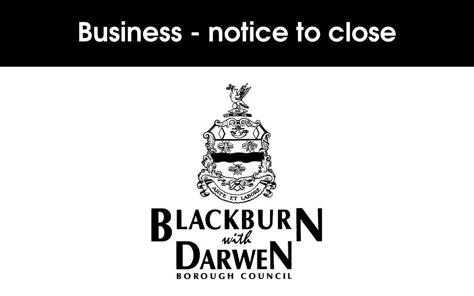 Closure order on Blackburn takeaway