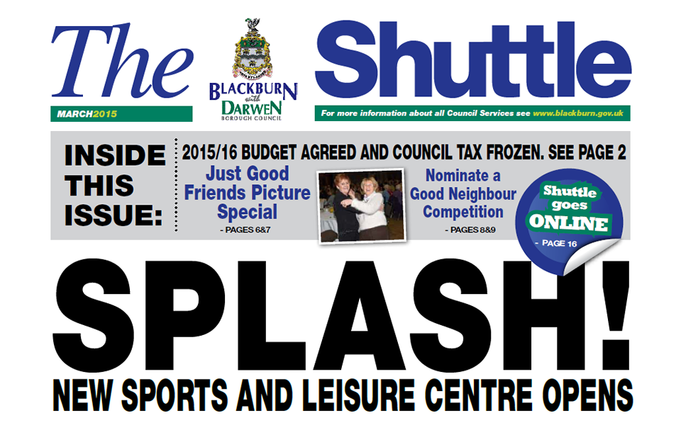 Blackburn with Darwen Shuttle March 2015 issue available for download