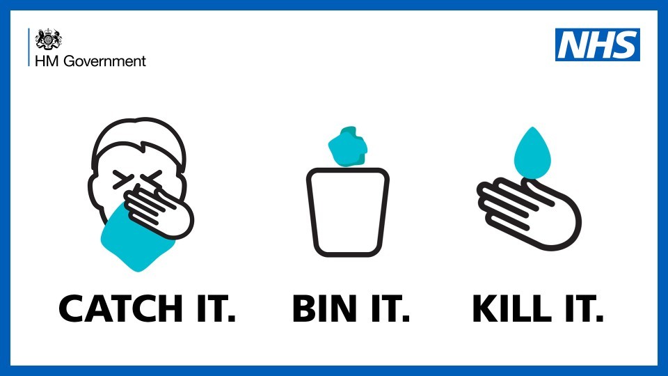 ‘Catch it, Bin it, Kill it’ to prevent the spread of respiratory illnesses