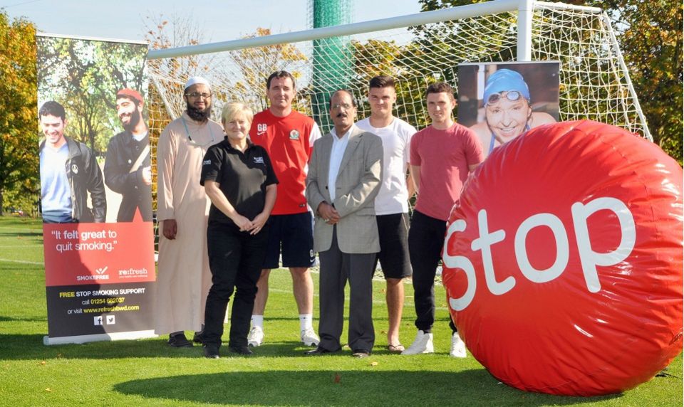 Stoptober success in Blackburn with Darwen