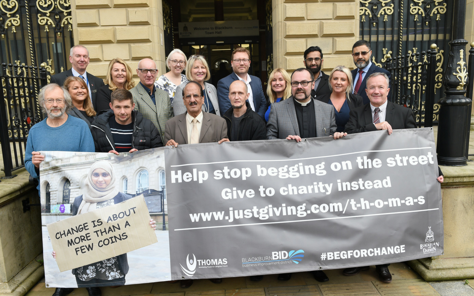 New campaign launched to tackle street begging