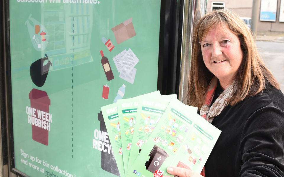 Your bin collection information packs are being delivered this week