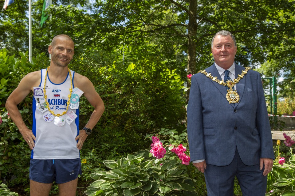 BwD Mayor meets our Running Mayor