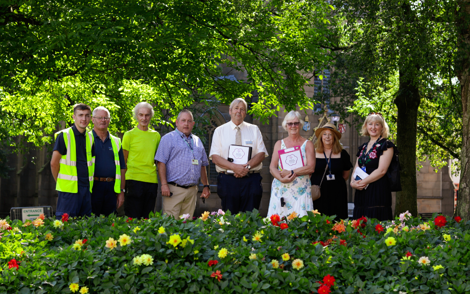 Welcoming judges to ‘Bloomin’ lovely Blackburn