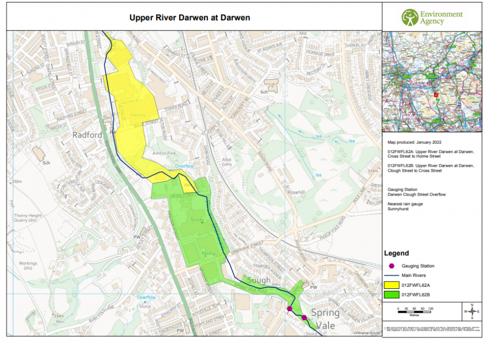 New Darwen Flood Alert service available to residents and businesses