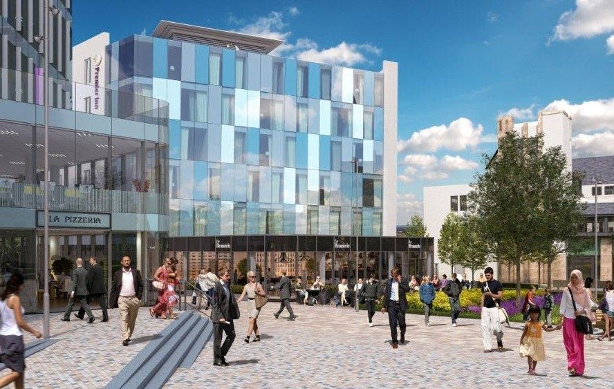 New Images Unveiled on Cathedral Quarter development as piling begins.