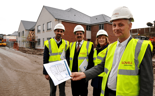 Housing development nears completion