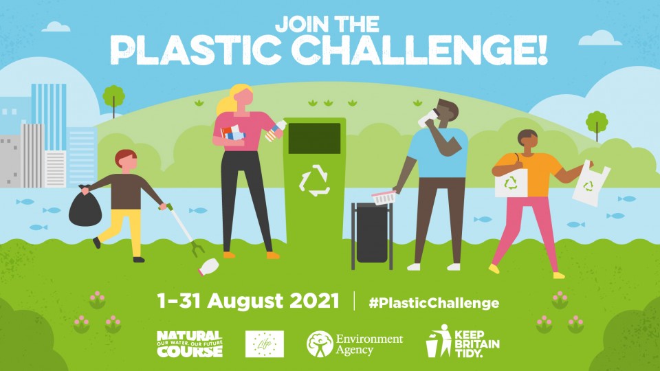 Blackburn with Darwen residents encouraged to take the Plastic Challenge this August