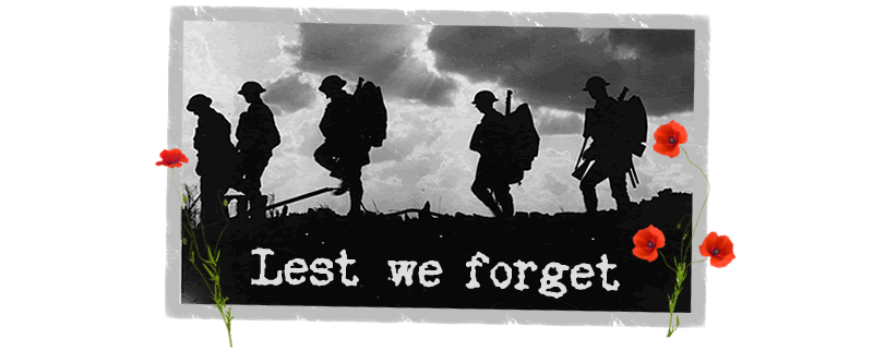 Lest we Forget: World War One Commemmorations