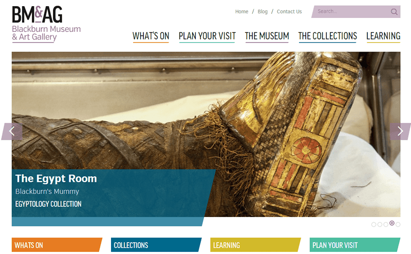 Museum launches new website