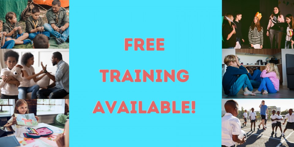 Free training for anyone working with children and young people