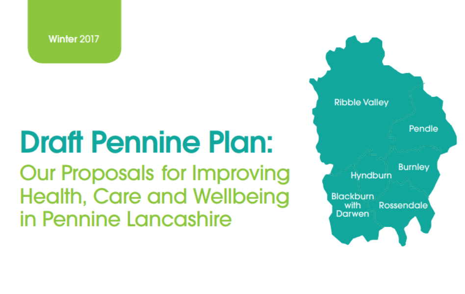 Health and care chiefs publish draft plan for a Healthier Future in Pennine Lancashire 