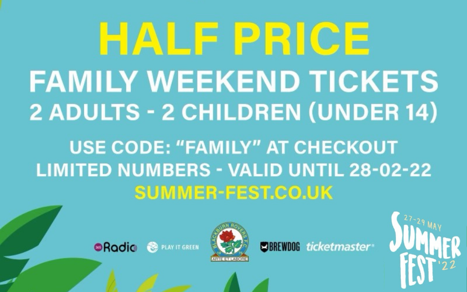 Half-price family SummerFest tickets!