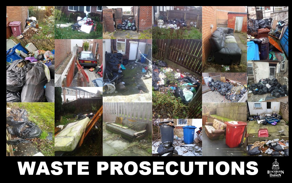 Residents fined over £12,000 for failing to clean up their waste