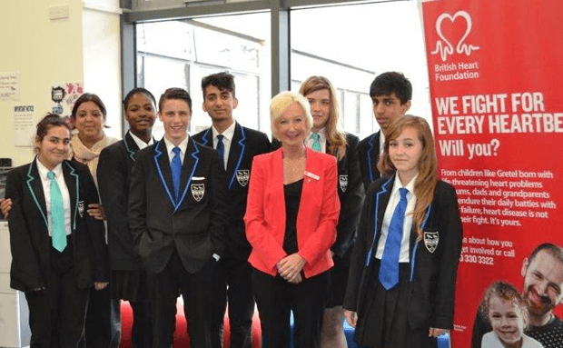 Witton Park pupils’ healthy heart work